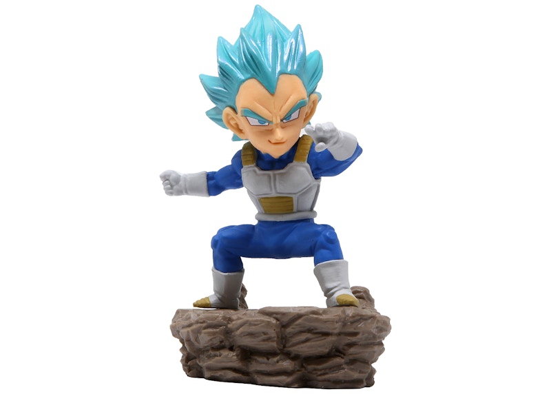 Banpresto Dragon Ball Super World Collectable Diorama Volume 3 12 Super Saiyan Blue Vegeta Figure Blue