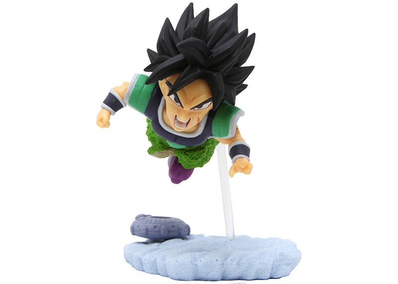 Banpresto Dragon Ball Super World Collectable Diorama Volume 4 B Broly Figure Green