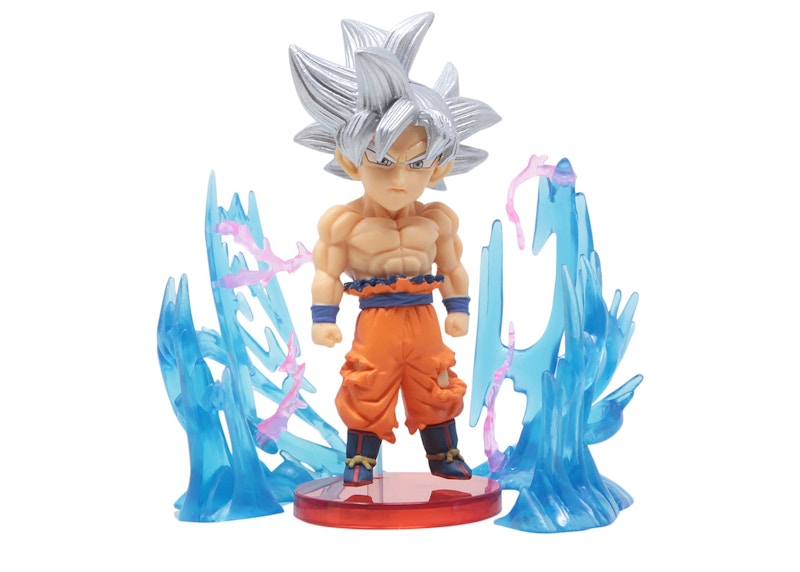 Banpresto Dragon Ball Super World Plus Effect 06 Autonomous Ultra Instinct Son Goku Figure Silver