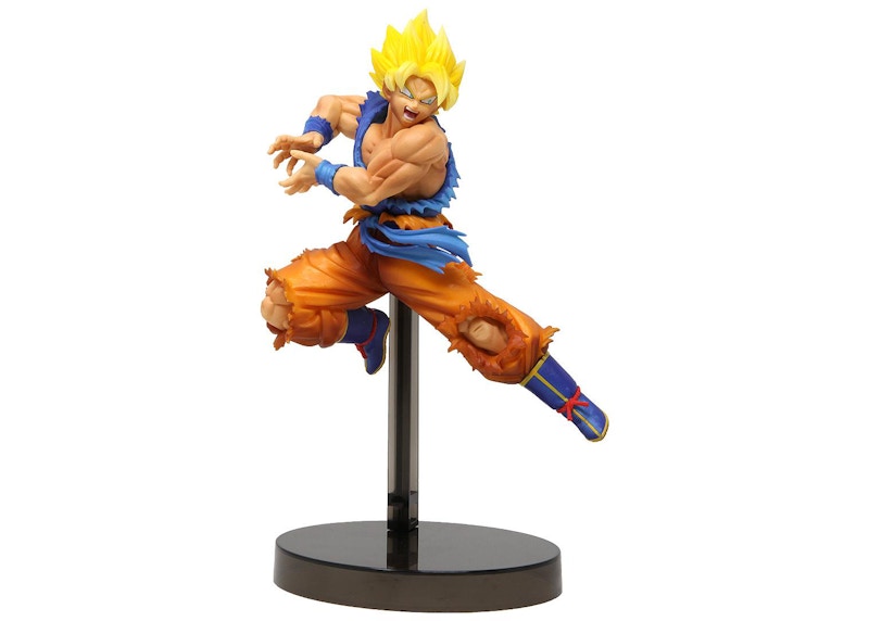 Banpresto Dragon Ball Super Z-Battle Super Saiyan Son Goku Figure Yellow