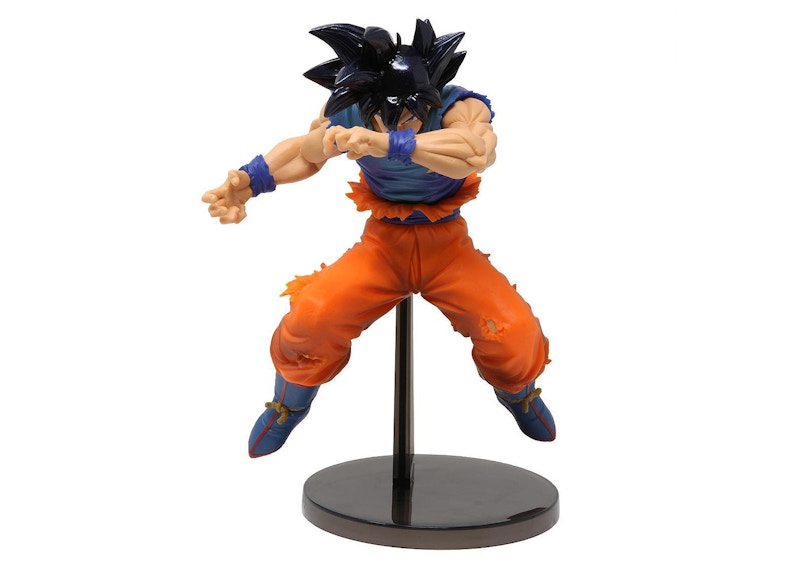 Banpresto Dragon Ball Z Blood Of Saiyans Special Version 2 Ultra Instinct Sign Figure Blue & Orange