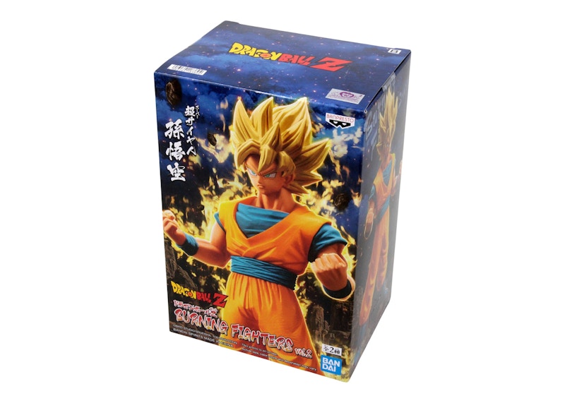 Banpresto Dragon Ball Z Burning Fighters Vol. 2 Son Goku Figure Orange