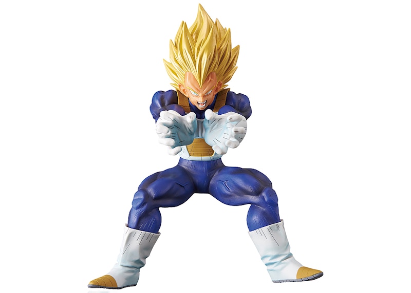 Banpresto Dragon Ball Z Super Saiyan Vegeta Final Flash! Figure Blue