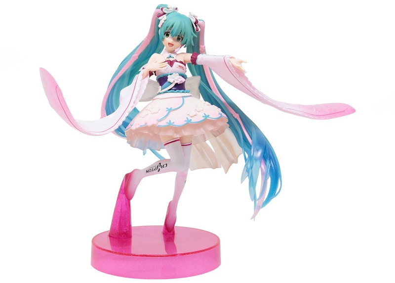 Banpresto Hatsune Miku Racing 2019 Kimono Version Espresto Est Dress And Hair Prize Figure Pink