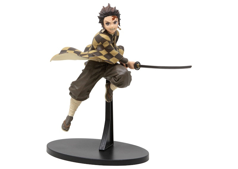 Banpresto Kimetsu No Yaiba Vibration Stars Tanjiro Kamado Version A Figure Brown