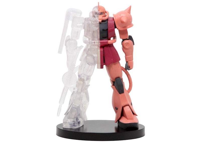 Banpresto Mobile Suit Gundam Internal Structure MS-06S Zaku II Char's Custom Version A Figure Clear & Red
