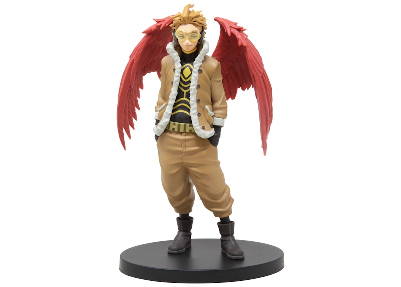Banpresto My Hero Academia Age Of Heroes Hawks And Red Riot A Hawks Figure Tan