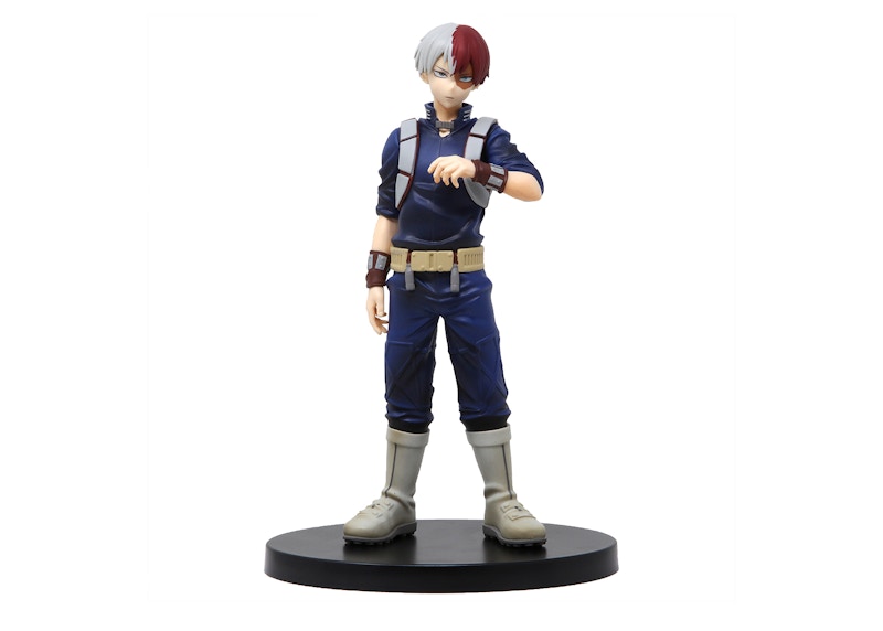 Banpresto My Hero Academia Age of Heroes Volume 4 Shoto Todoroki Figure Blue
