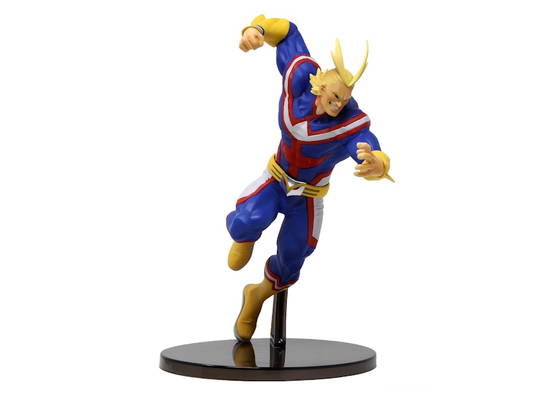 Banpresto My Hero Academia The Amazing Heroes Volume 5 All Might Figure Blue