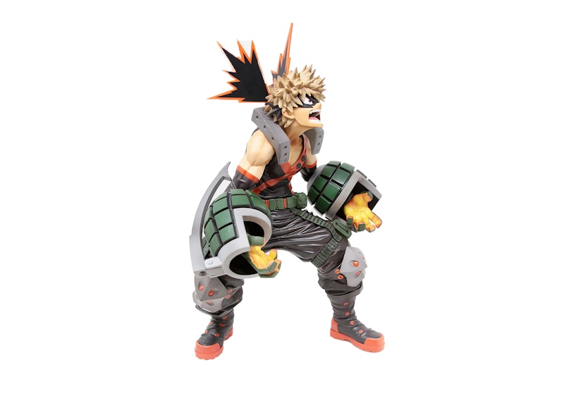 Banpresto My Hero Academia World Colosseum Modeling Academy Super Master Stars Piece The Katsuki Bakugo The Brush Figure Green