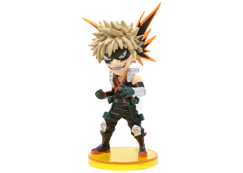Banpresto My Hero Academia World Volume 8 43 Katsuki Bakugou Figure Black