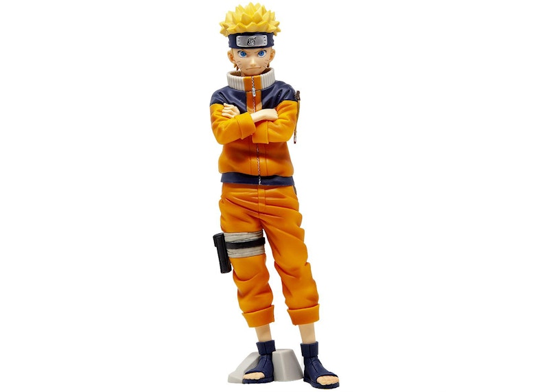 Banpresto Naruto Shippuden Grandista Shinobi Relations Naruto Uzumaki Volume 2 Figure Orange