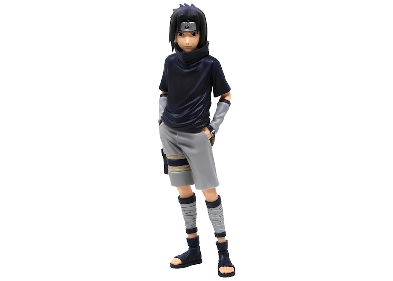 Banpresto Naruto Shippuden Grandista Shinobi Relations Uchiha Sasuke Volume 2 Figure Navy