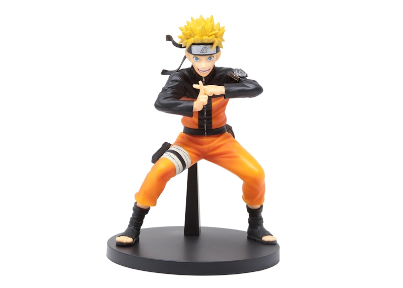 Banpresto Naruto Shippuden Vibration Stars Naruto Uzumaki II Figure Figure Orange