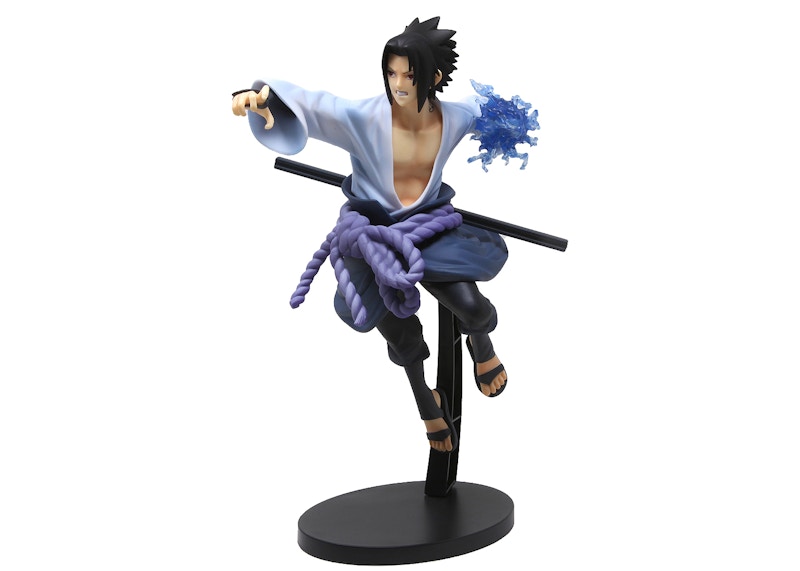 Banpresto Naruto Shippuden Vibration Stars Uchiha Sasuke Figure Blue