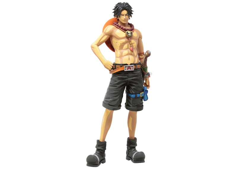 Banpresto One Piece Grandista Manga Dimensions Portgas D. Ace Figure Tan