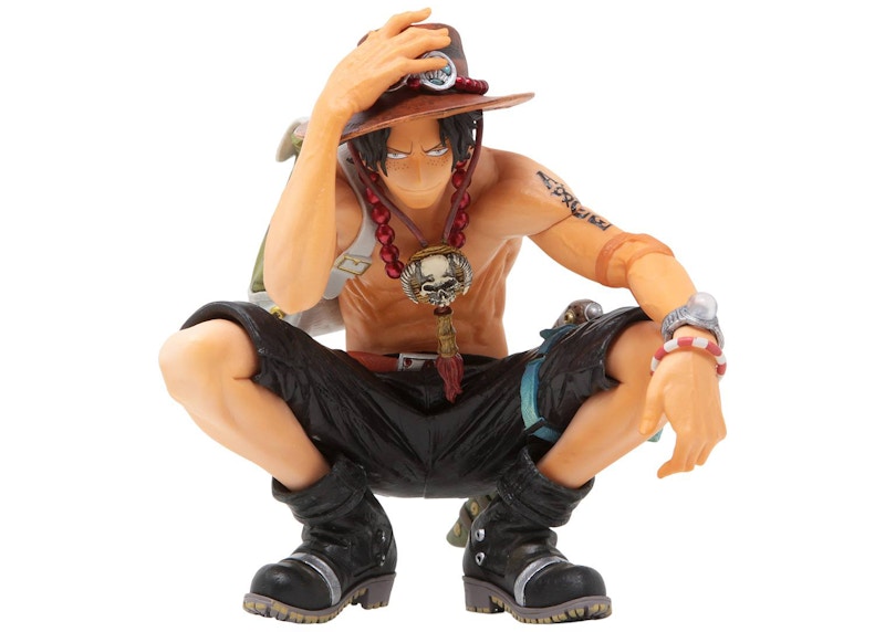 Banpresto One Piece King of Artist Portgas D. Ace Special Version A Re-Run Figure Tan