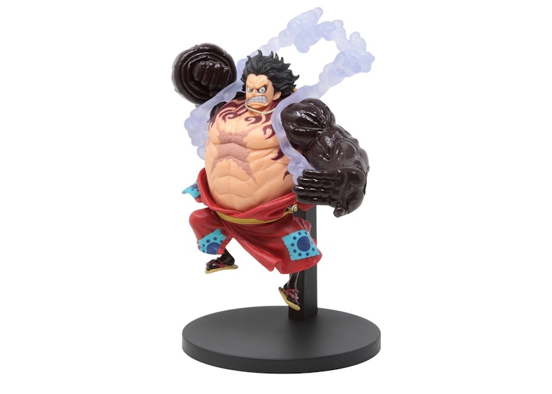 Banpresto One Piece King of Artist Wano Kuni Monkey D. Luffy Gear Fourth Figure Black