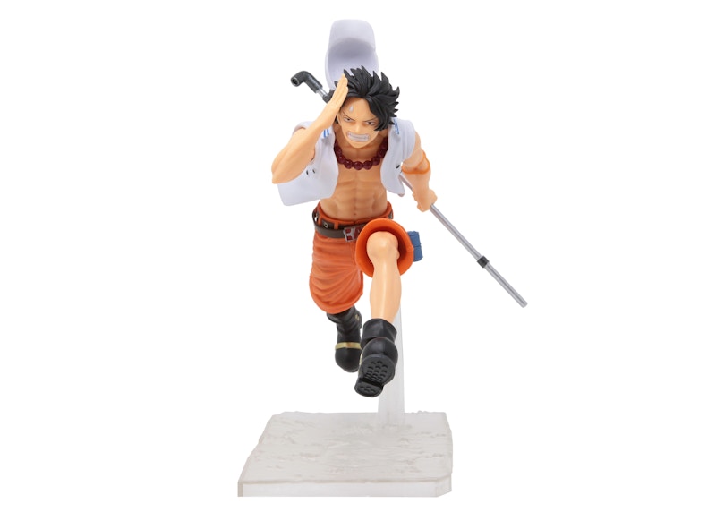Banpresto One Piece Magazine A Piece Of Dream No. 1 Volume 1 Portgas D. Ace Figure White