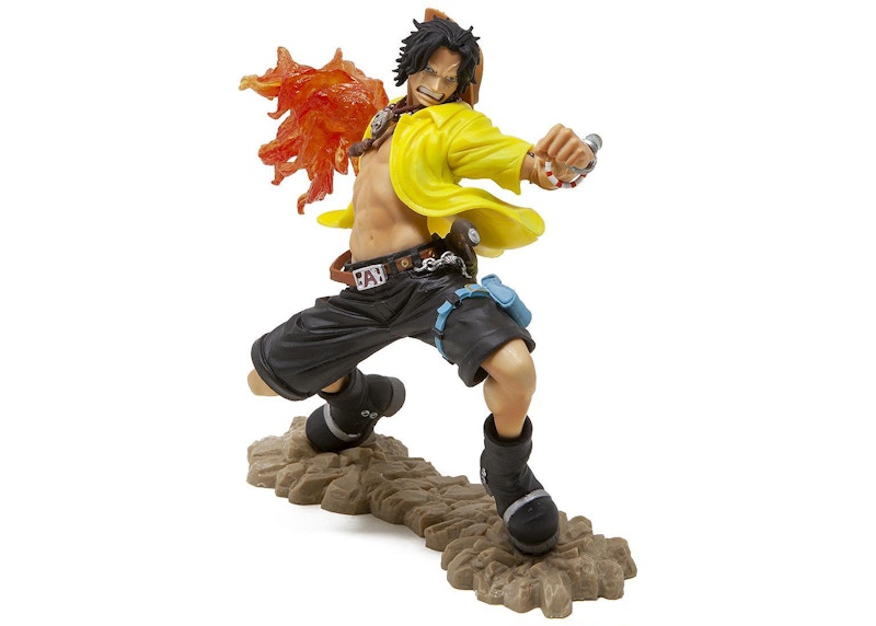 Banpresto One Piece Portgas D Ace 20th Anniversary Figure Orange