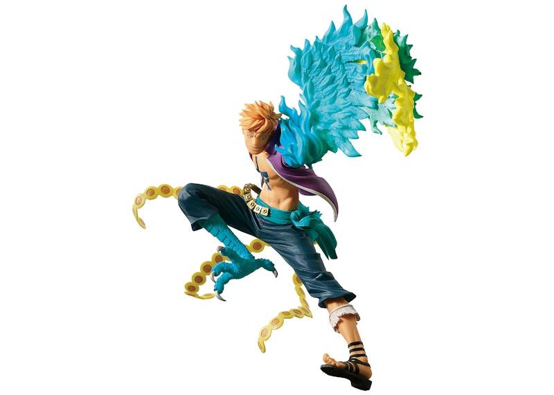 Banpresto One Piece Scultures Big Banpresto Colosseum 6 Volume 6 Marco Re-Run Figure Blue