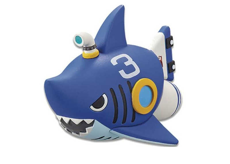 Banpresto One Piece World Collectable Treasure Rally Vol. 1 Shark Submerge Iii Figure Blue