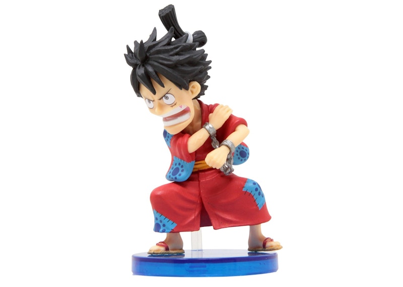 Banpresto One Piece World Collectable Wanokuni Vol. 5 26 Monkey D. Luffy Figure Red