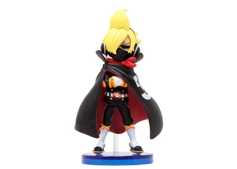 Banpresto One Piece World Collectable Wanokuni Vol. 5 27 Sanji Stealth Black Figure Black