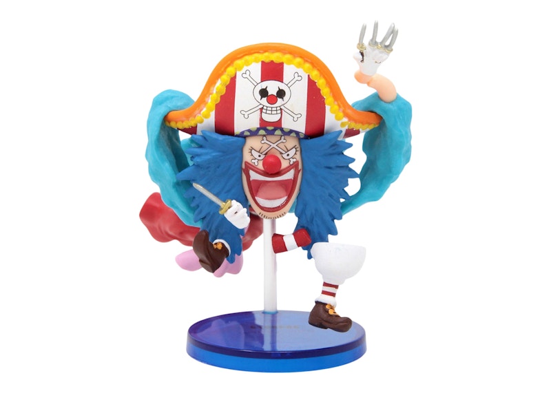 Banpresto One Piece World The Great Pirates 100 Landscapes Vol. 5 Buggy Figure Blue