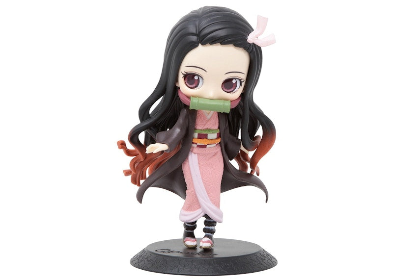 Banpresto Q Posket Demon Slayer Kimetsu No Yaiba Nezuko Kamado Version A Figure Pink