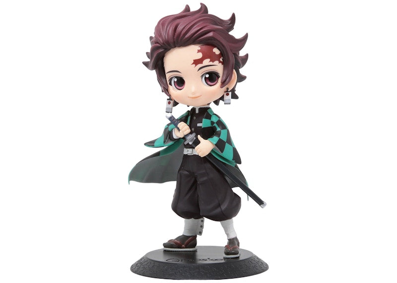 Banpresto Q Posket Kimetsu No Yaiba Tanjiro Kamado Version A Figure Green
