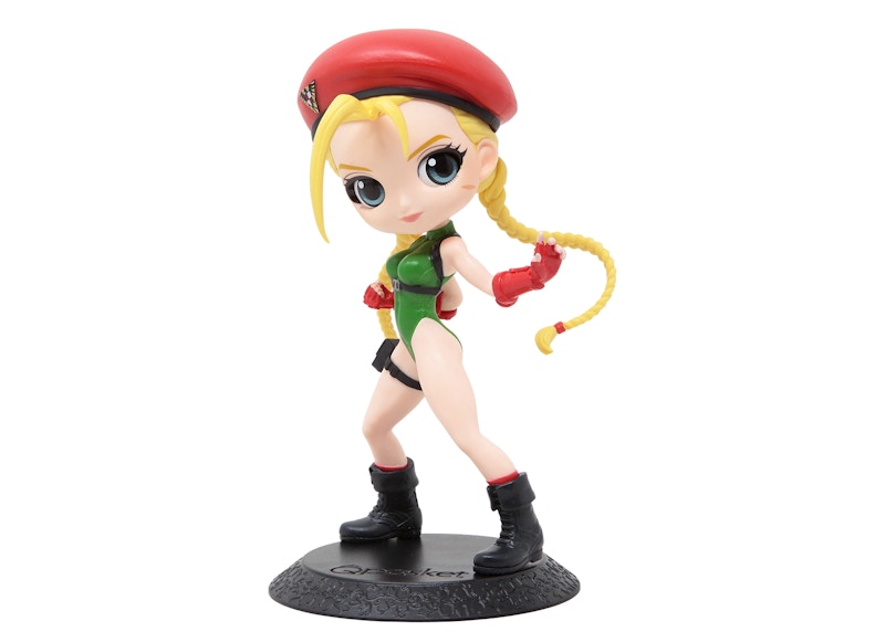 Banpresto Q Posket Street Fighter Series Cammy Version A Figure Green