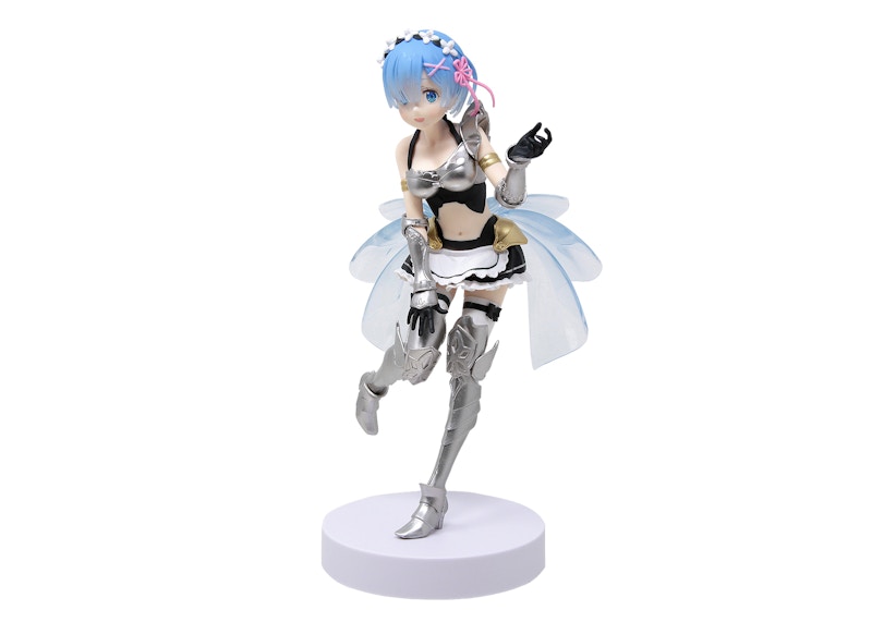 Banpresto Re:Zero Starting Life in Another World Exq Figure Rem Volume 4 Maid Armor Version Figure Blue