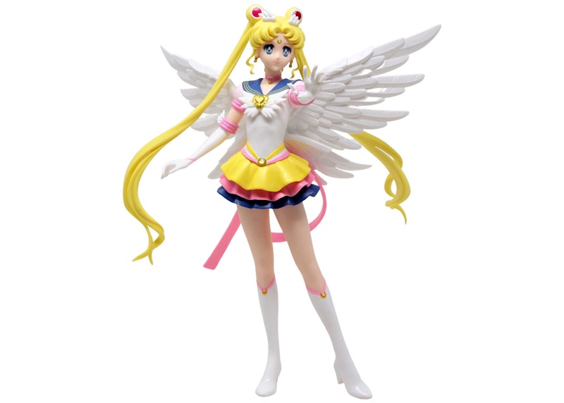 Banpresto Sailor Moon Eternal The Movie Glitter And Glamours Eternal Sailor Moon Version B Figure White