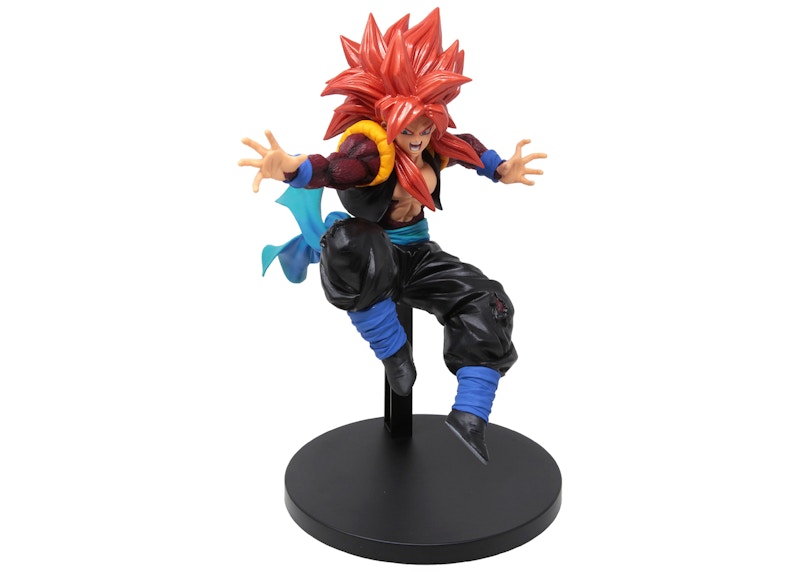Banpresto Super Dragon Ball Heroes 9th Anniversary Figure Super Saiyan 4 Xeno Gogeta Figure Red