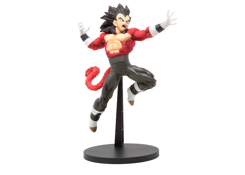 Banpresto Super Dragon Ball Heroes 9th Anniversary Figure Super Saiyan 4 Xeno Vegeta Figure Red
