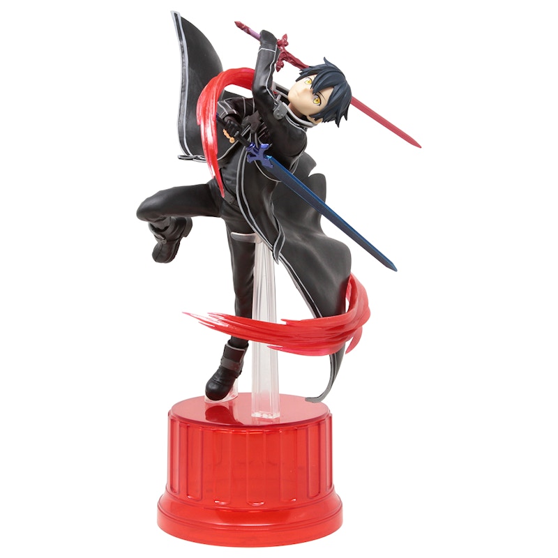 Banpresto Sword Art Online Integral Factor Espresto Est Extra Motions Kirito Alicization Version Figure Black/Red
