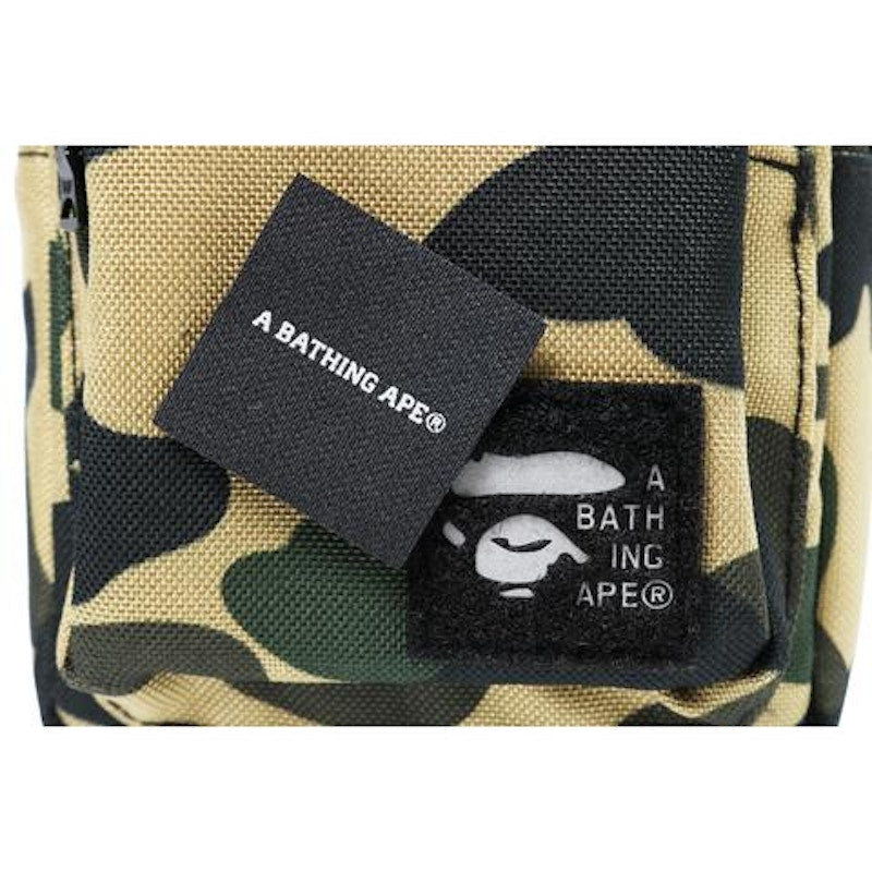 BAPE 1st Camo Camera Pouch M (Cordura) (Cordura) Yellow
