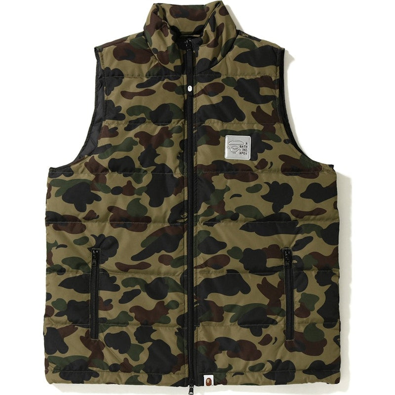 BAPE 1st Camo Down Vest (FW18) Green