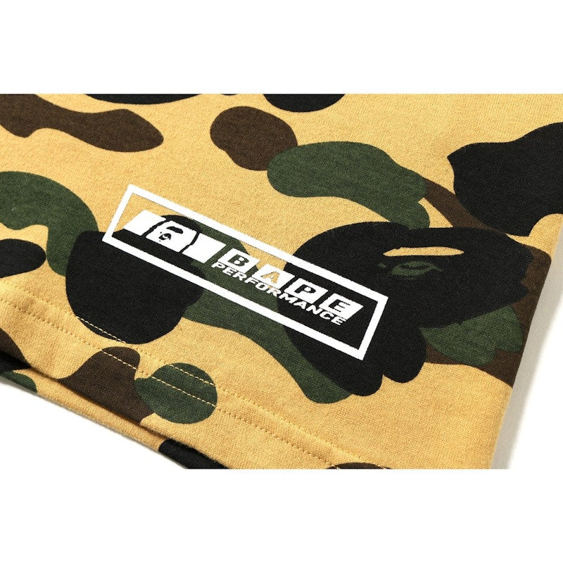 BAPE 1st Camo L/S Tee (FW18) Yellow