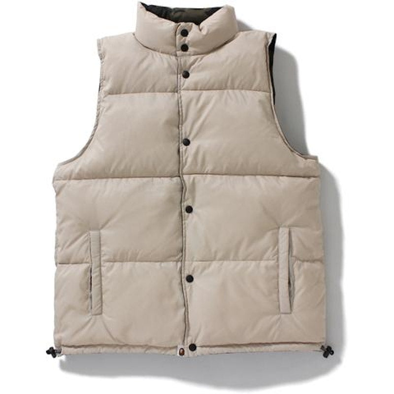 BAPE 1st Camo Reversible Down Vest GREEN