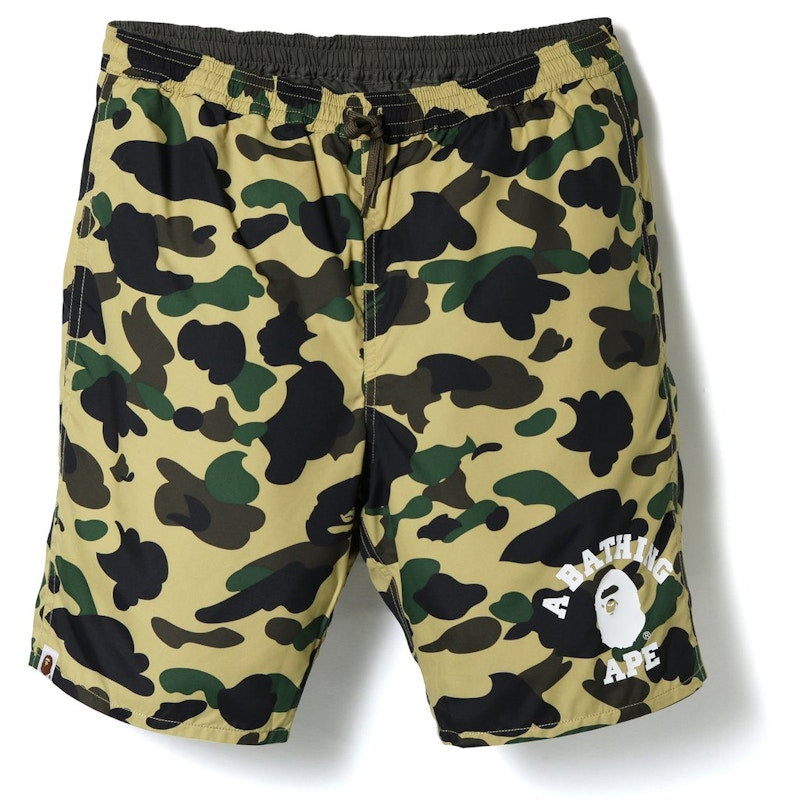 BAPE 1st Camo Shark Reversible Short Olivedrab