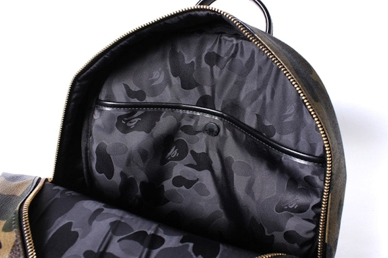 BAPE 1st Camo Backpack Green