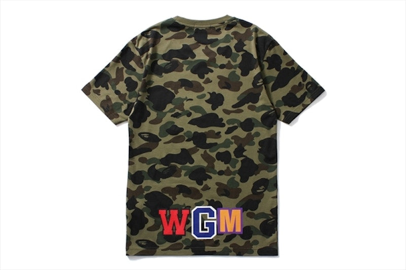 BAPE 1st Camo Shark Big Tee (Ladies) Green