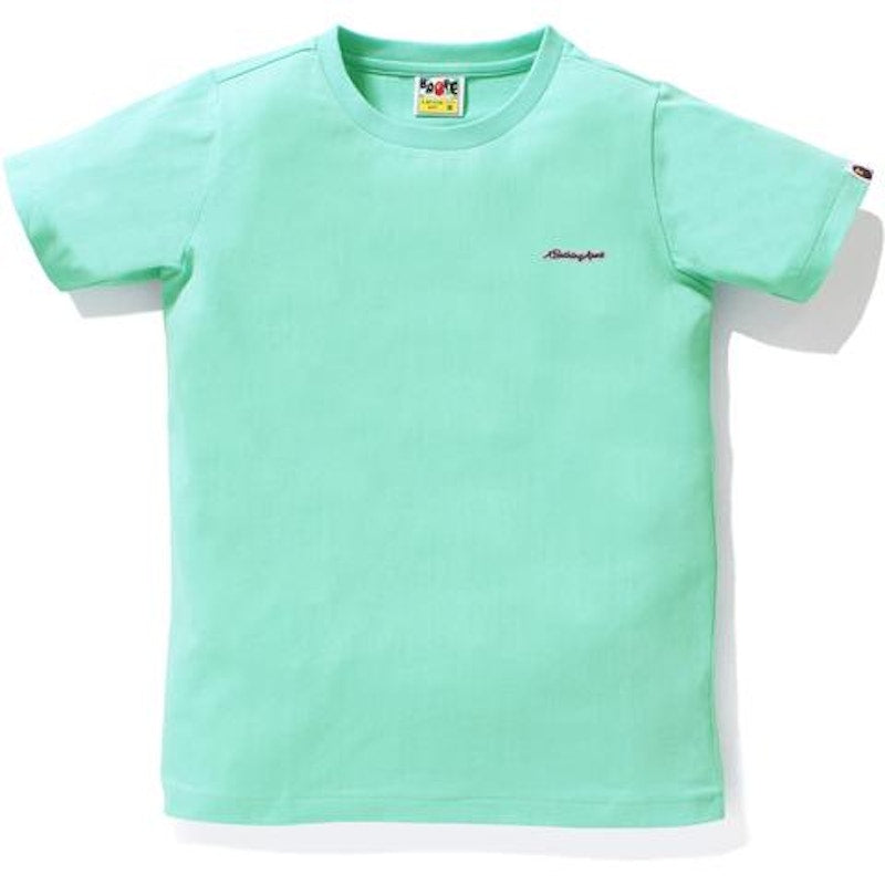 BAPE A Bathing Ape Patch Tee Tee (Ladies) Green