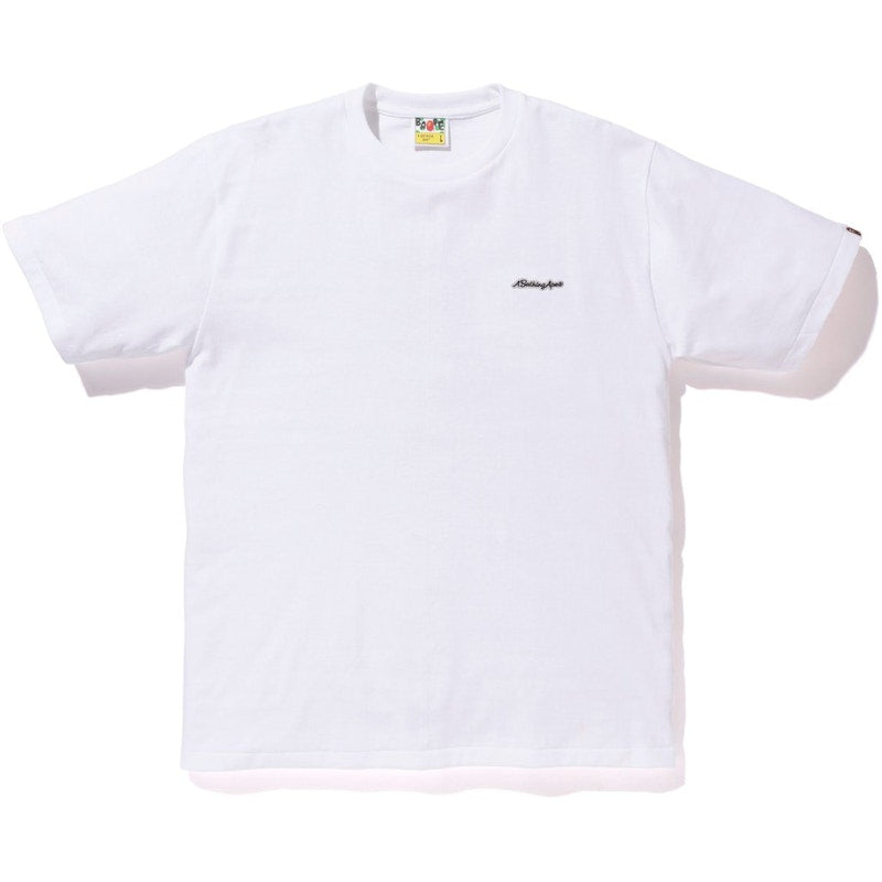 BAPE A Bathing Ape Patch Tee Tee White