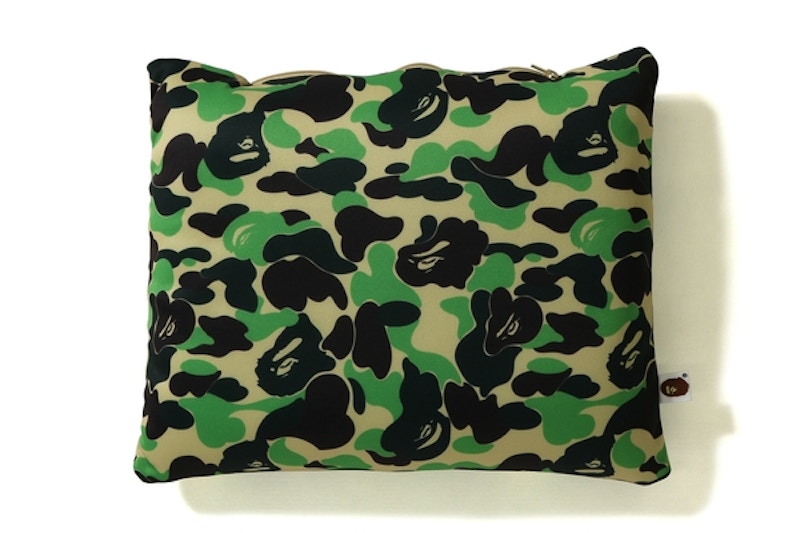 BAPE ABC 2Way Neck Pillow Green