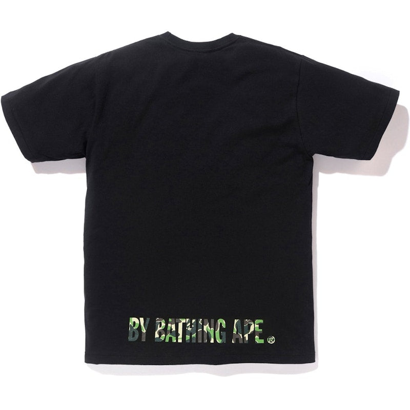 BAPE ABC Ape Face on Bapesta Tee Black/Green