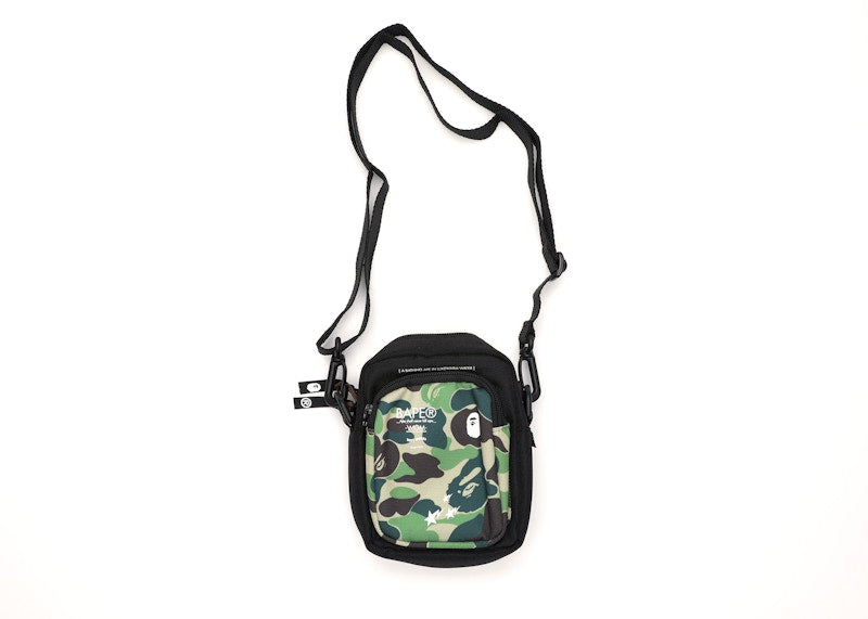 BAPE ABC Camera Pouch Black/Green