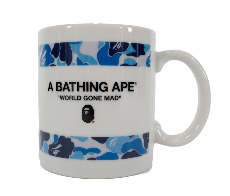 BAPE ABC Camo Ceramic Mug Light Blue